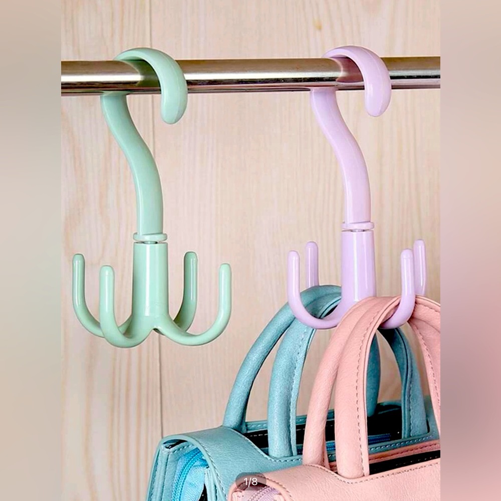 ๐ 10 Pcs - 4 Claw Rotatable Hook - 10 pcs ๐ฅ - Picture 1 of 5